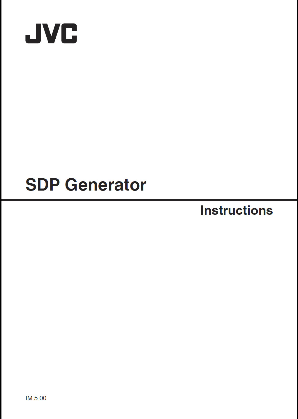 Manual generator de logo (SDP generator) pentru GY-HM200ESB